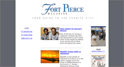 Desktop Screenshot of fortpiercemagazine.com